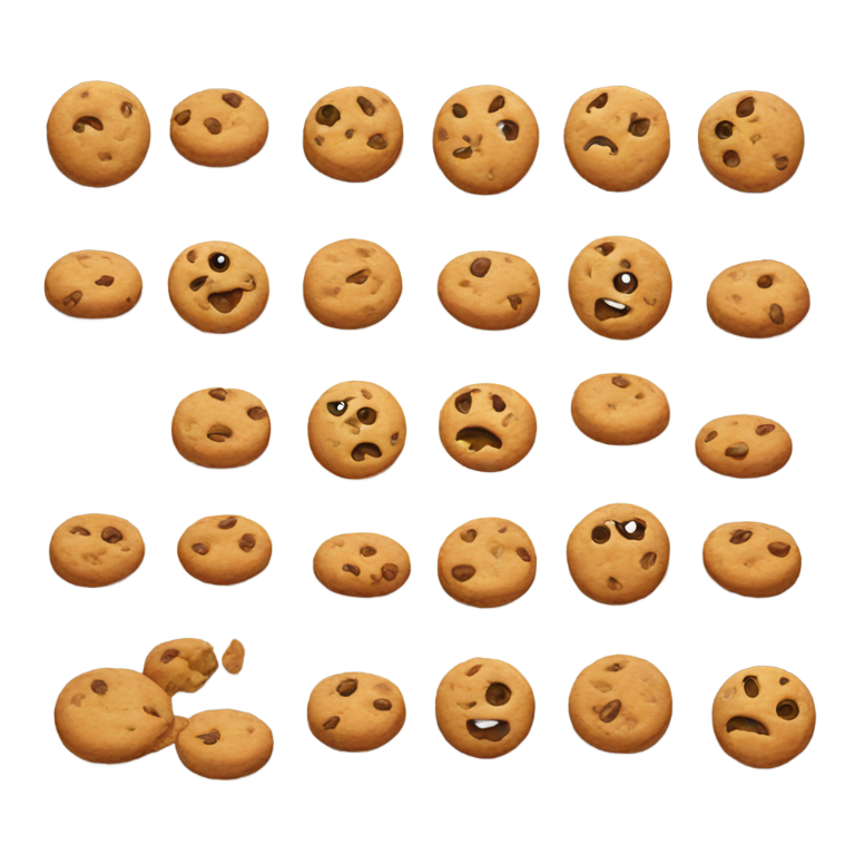 genmoji: Talking Cookie
