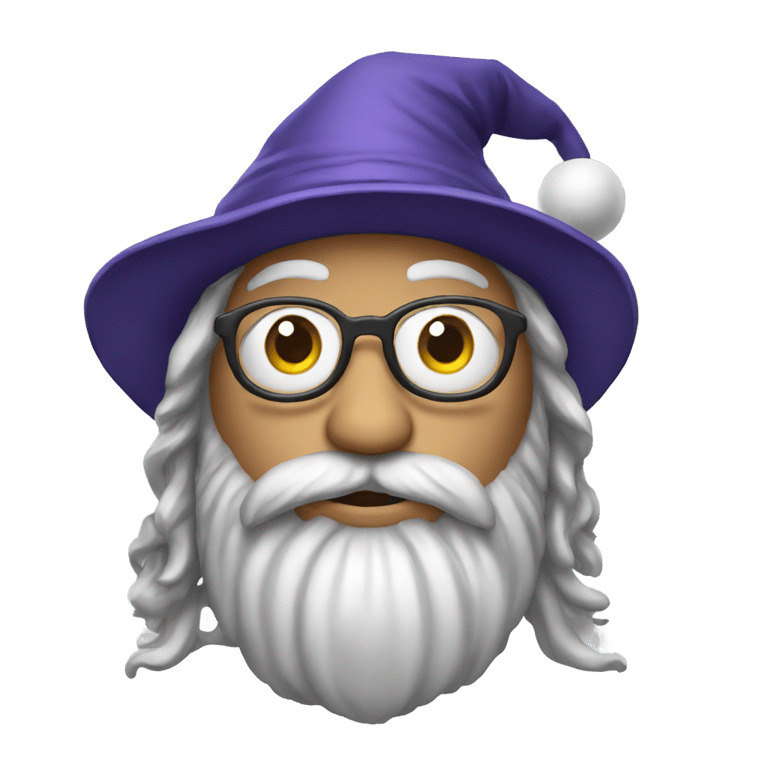 genmoji：魔法师戴着棒球帽