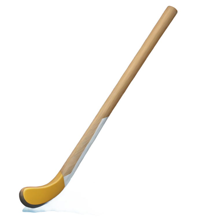 genmoji : un bâton de hockey sur glace