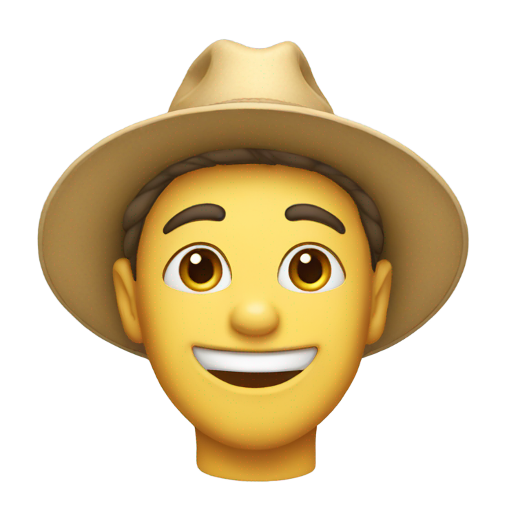 genmoji：戴帽子的猫
