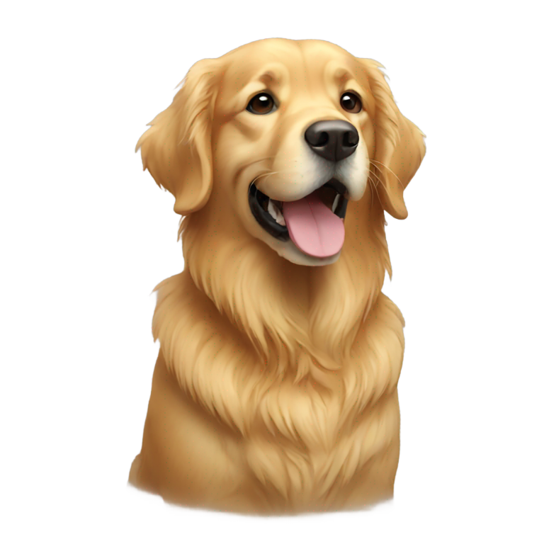 genmoji：金毛寻回犬