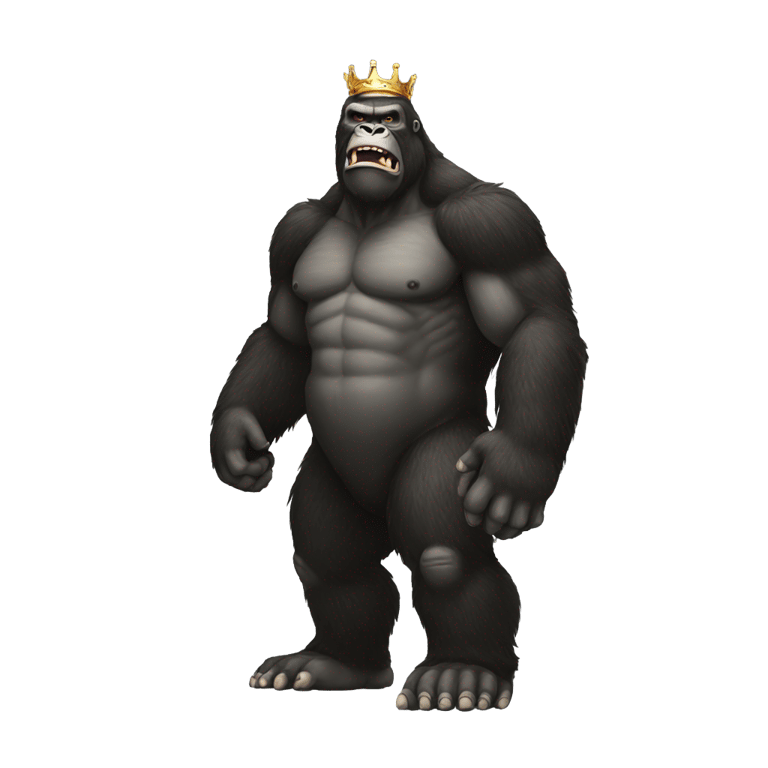 genmoji: King Kong wearing