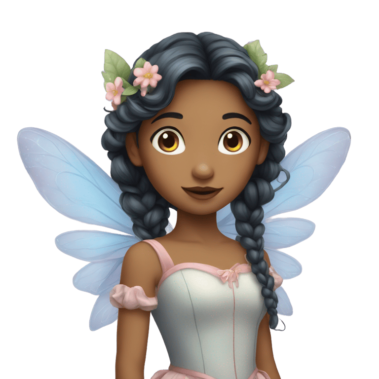 genmoji : Fairy tale girl