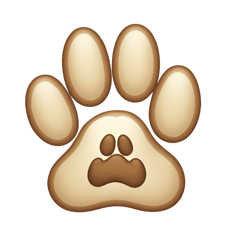 genmoji : Patte de chiot