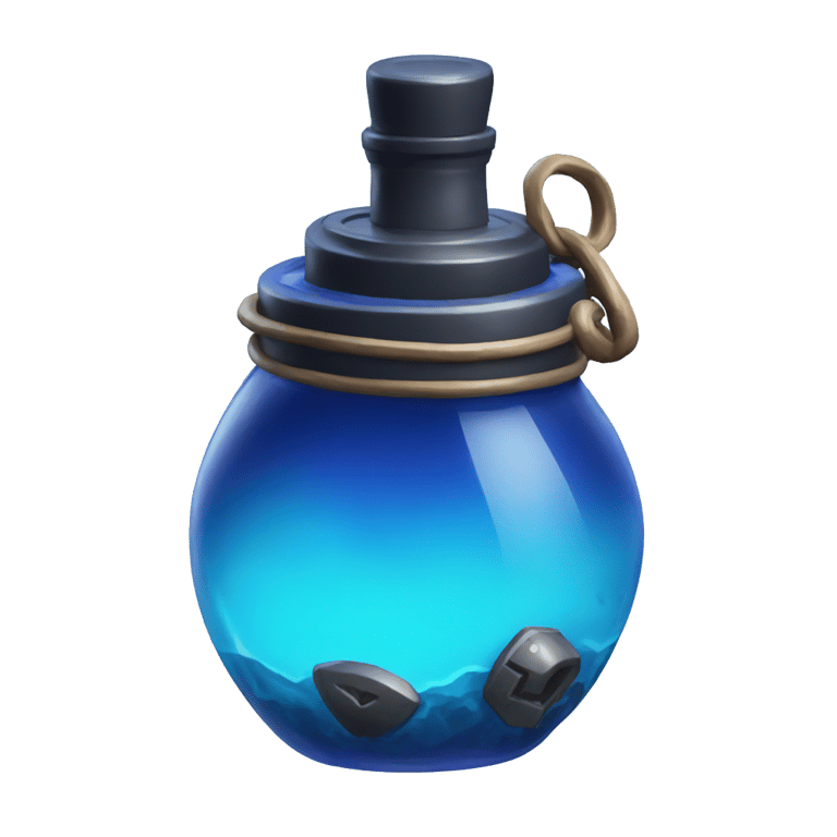 絵文字：Blue Fortnite Mini potion