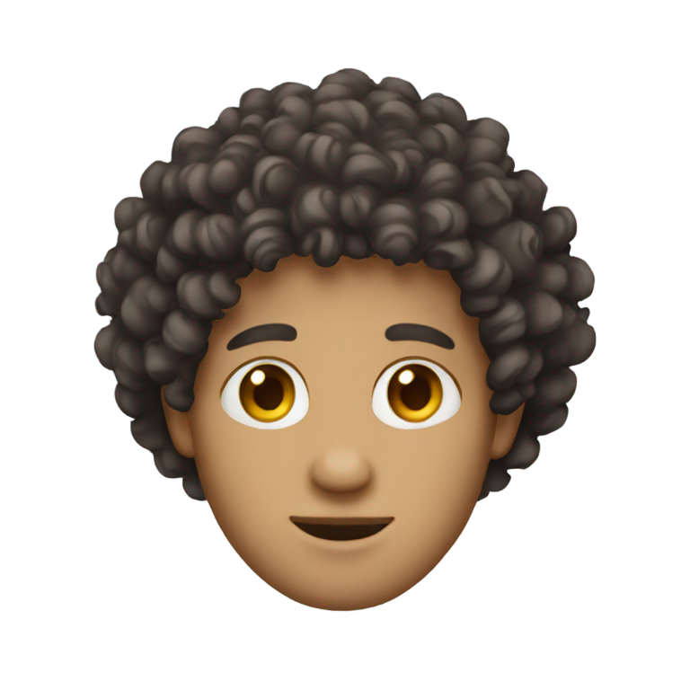 genmoji：犹太卷发