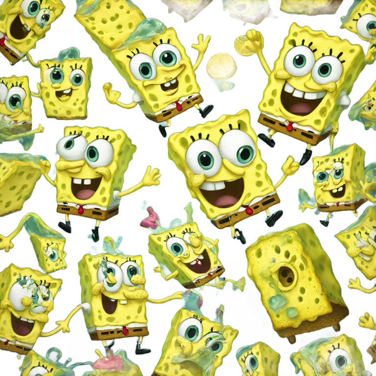絵文字：spongebob squarepants