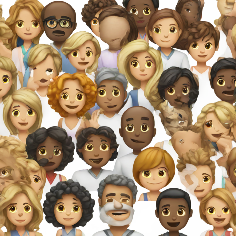genmoji：世界上的每个人