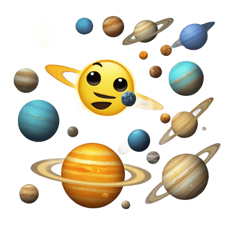 genmoji：疯狂的太阳系