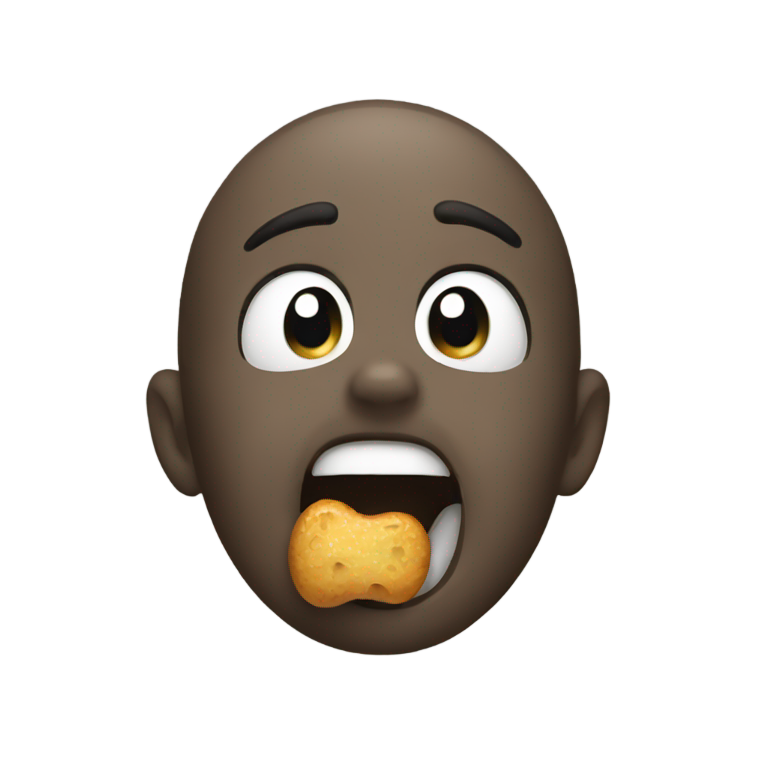 絵文字：choking itslef