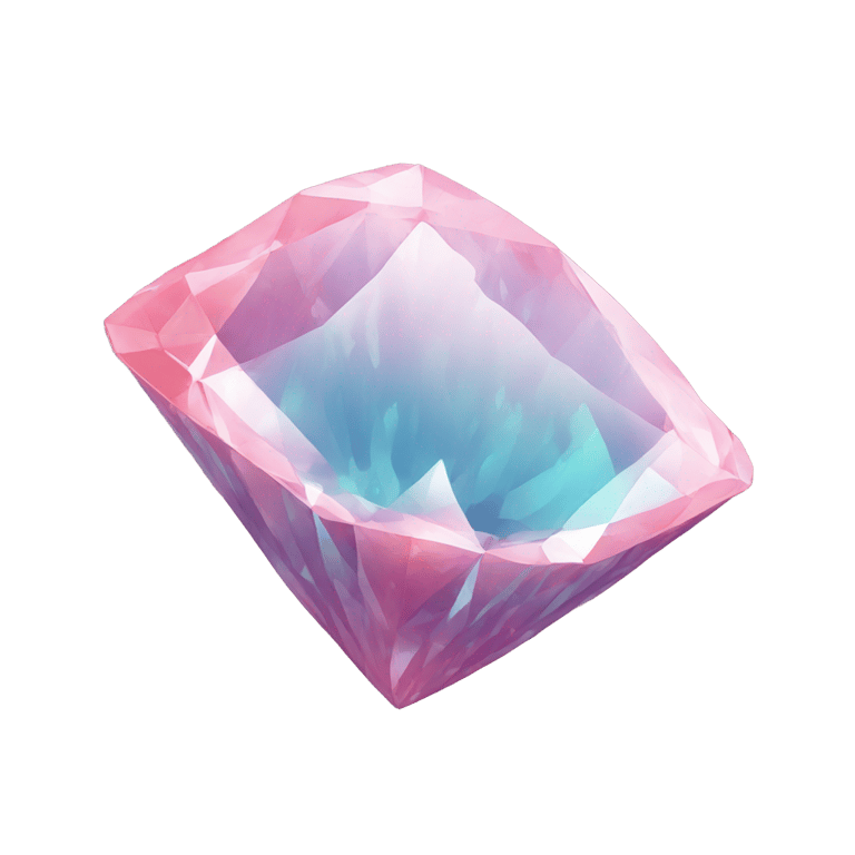 絵文字：Coral diamond