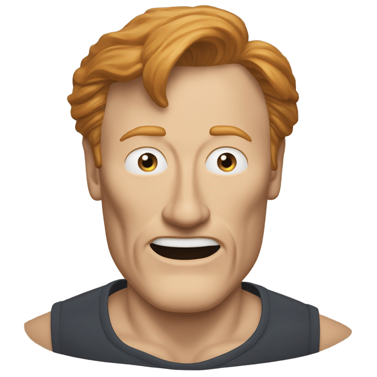 genmoji：conan o’brien tir