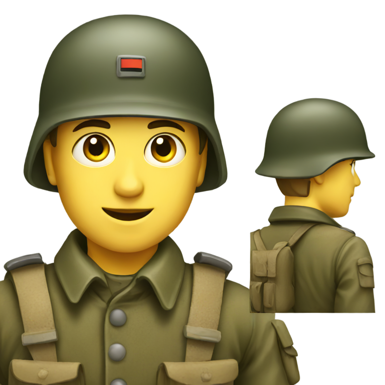 genmoji : Soldat allemand