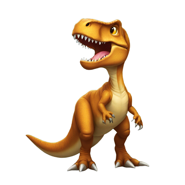 genmoji: T-Rex