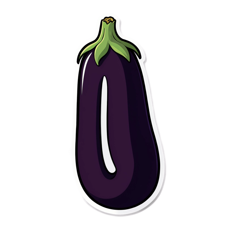 genmoji：软塌塌的茄子形状的阳具