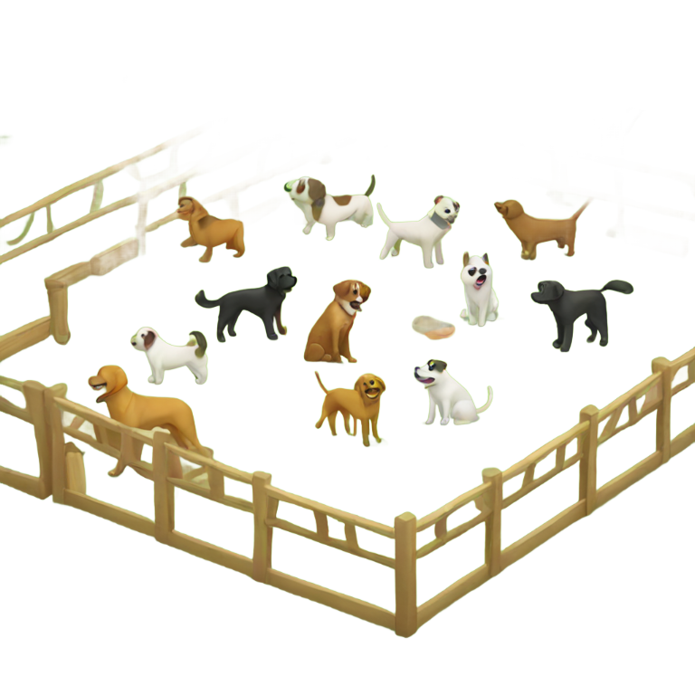 絵文字：Dog park