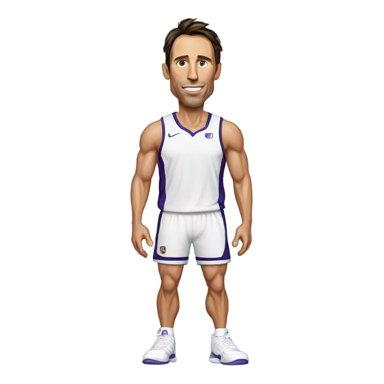 genmoji : Steve Nash en short