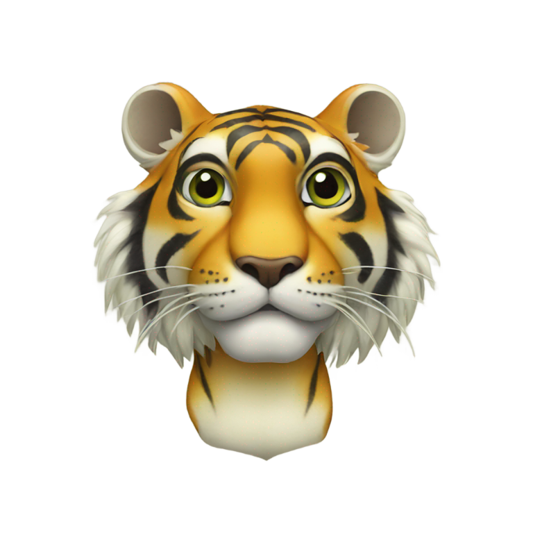 genmoji：老虎 狮子 青蛙