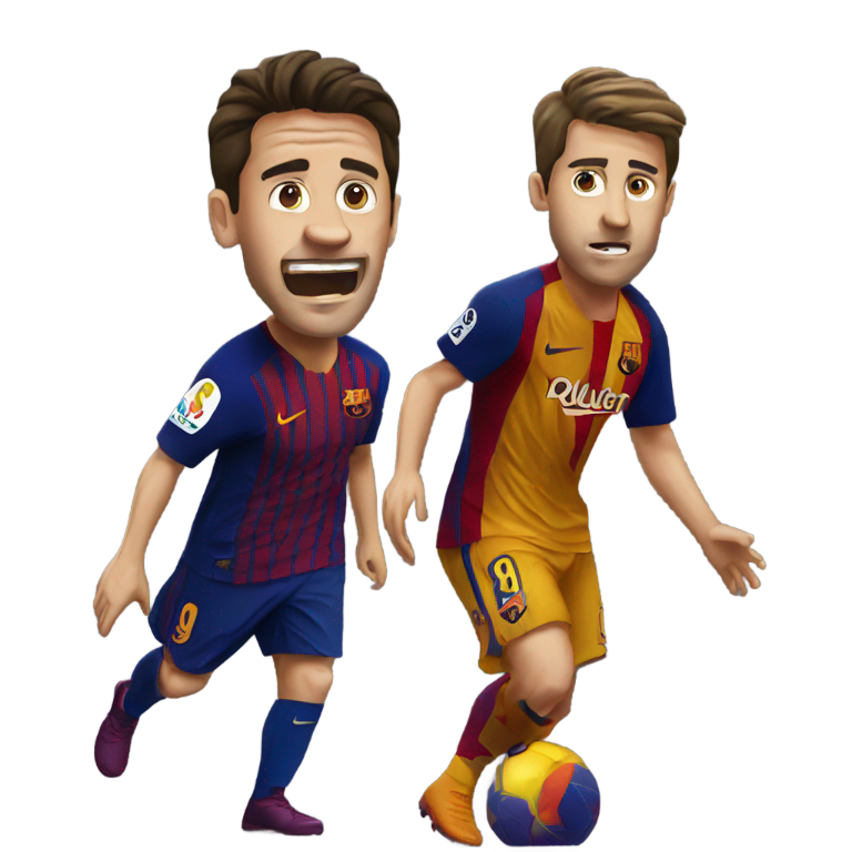 絵文字：バルセロナがレアル・マドリードに勝利
