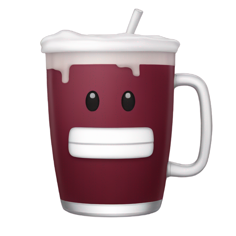 genmoji：波尔多红斯坦利饮水杯