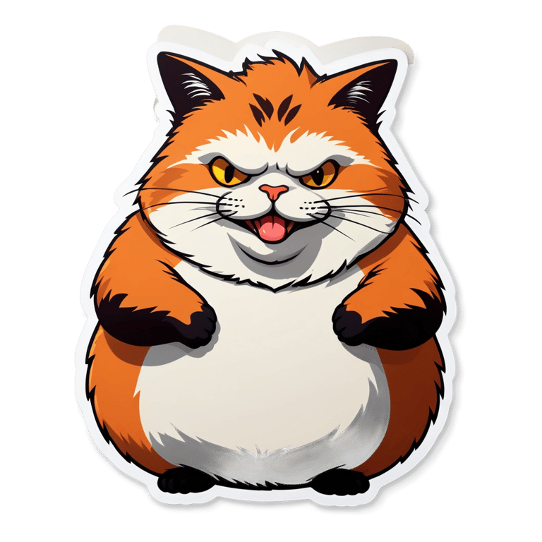 genmoji : Chatte grasse