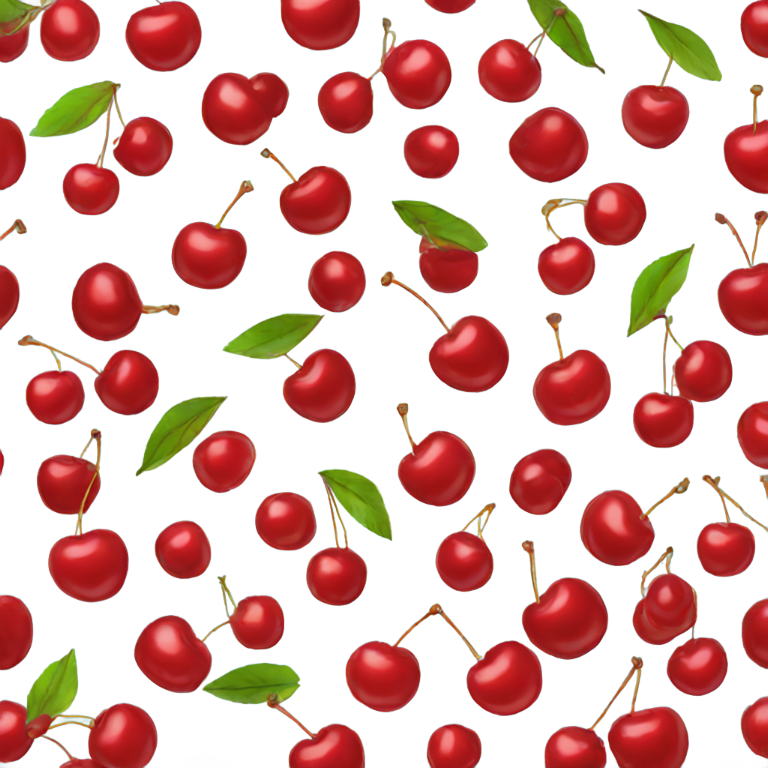 genmoji : Gomme arabique de cerise