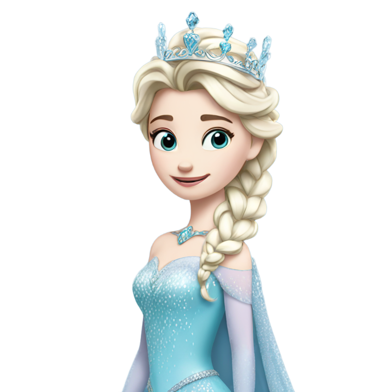 genmoji: Elsa them Castle

Crown