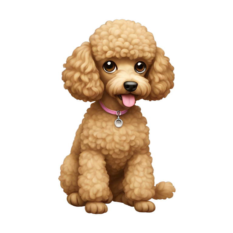 genmoji：迷你贵宾犬