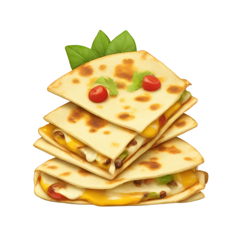 genmoji: quesadilla