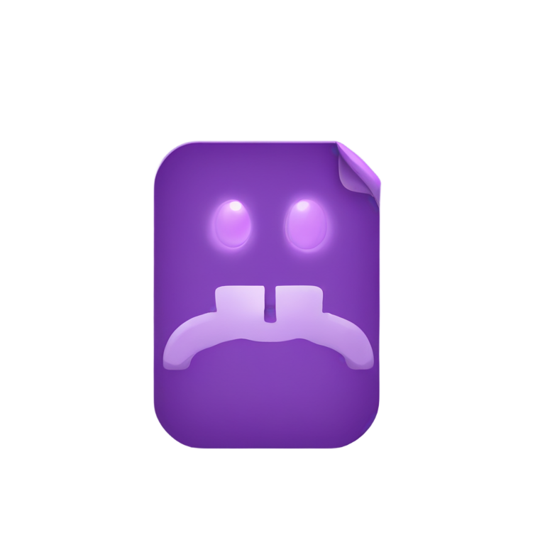 genmoji：设定能量，塑造空间。颜色为紫色。