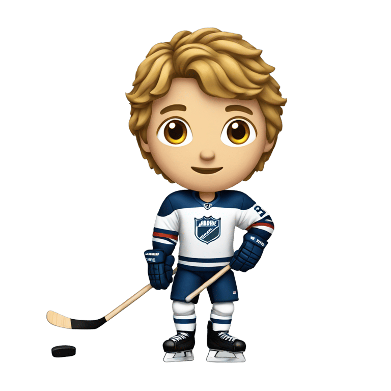 genmoji : A hockey player