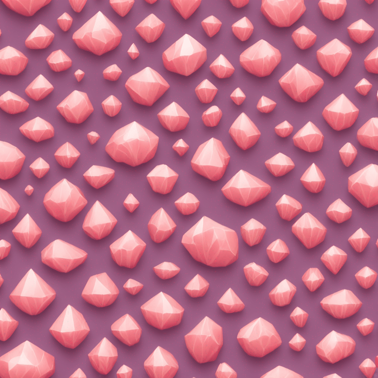 絵文字：Coral diamond