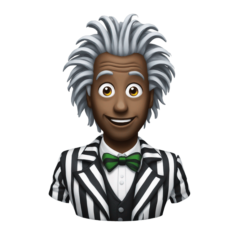 genmoji : Beetlejuice