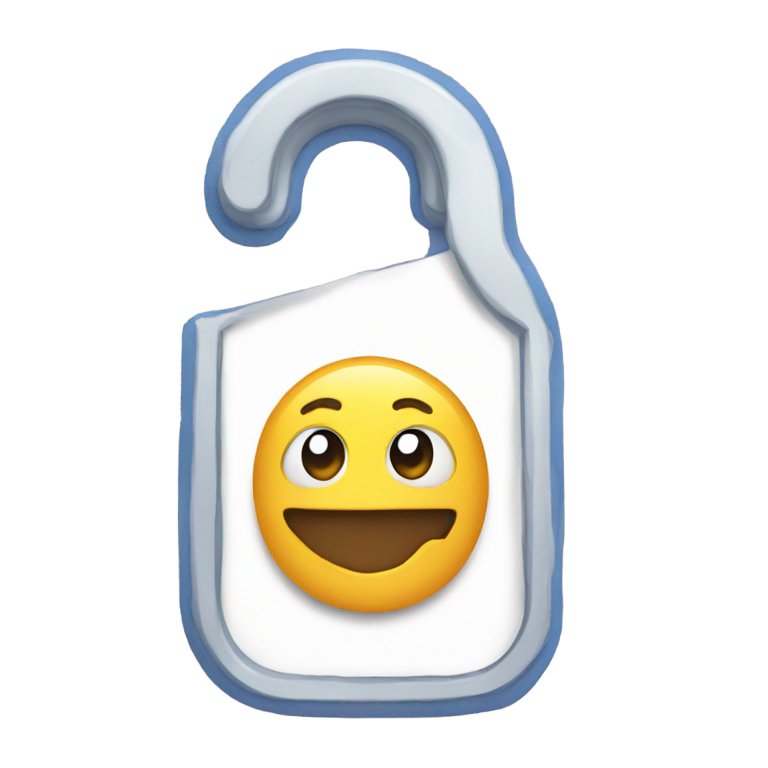 絵文字：ドアハンガー