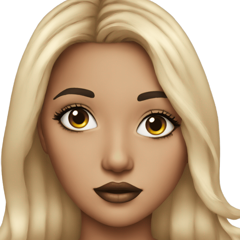 絵文字：Girl makeup