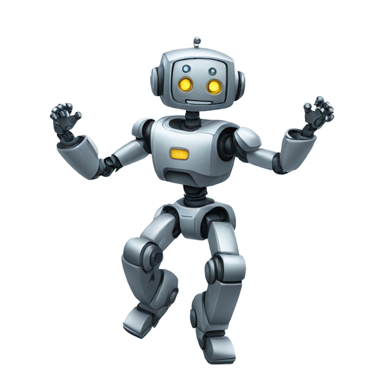 絵文字：ロボットダンス