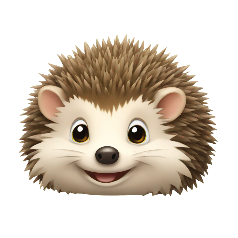genmoji：快乐刺猬