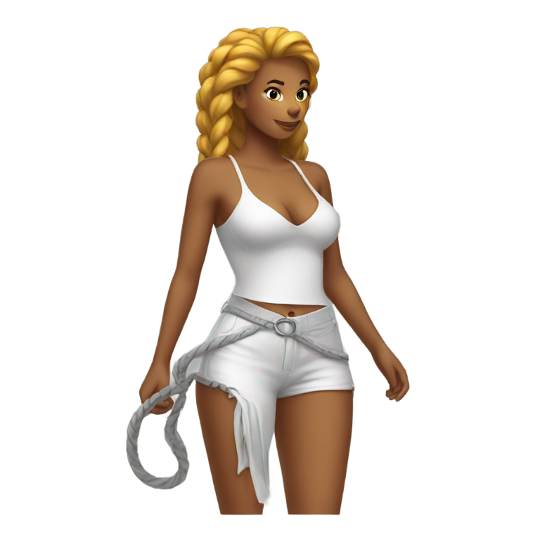 genmoji : fesses et fouet