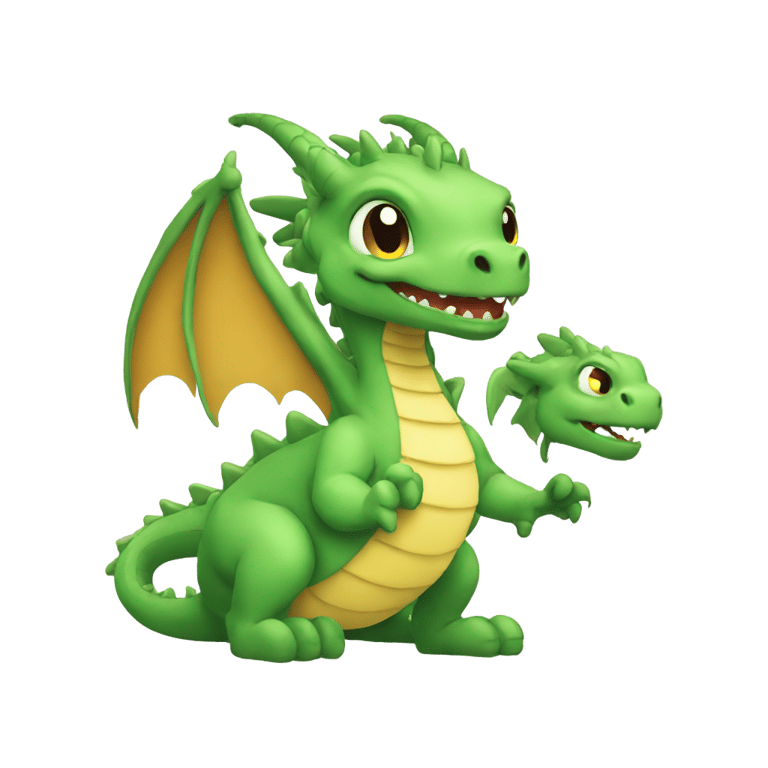 genmoji: 2d dragon baby simple