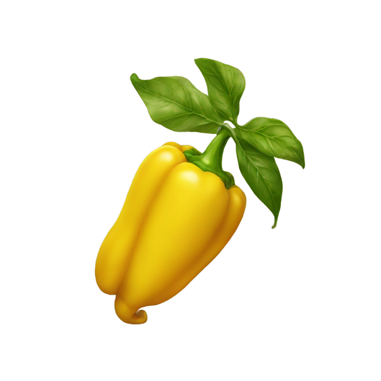 genmoji : Yellow pepper