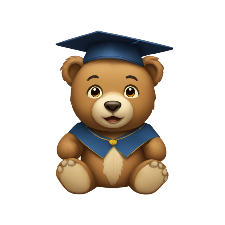genmoji：毕业熊