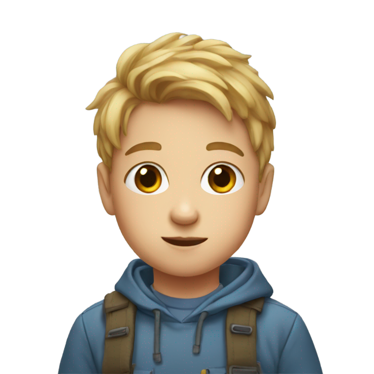 genmoji : Enfant Albie