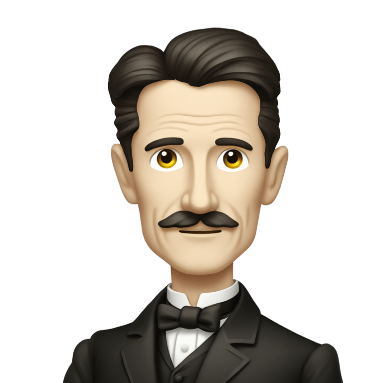 genmoji : Nikola Tesla