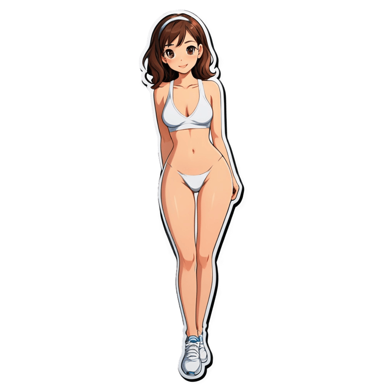 genmoji: girl with a long penis in her anal hole