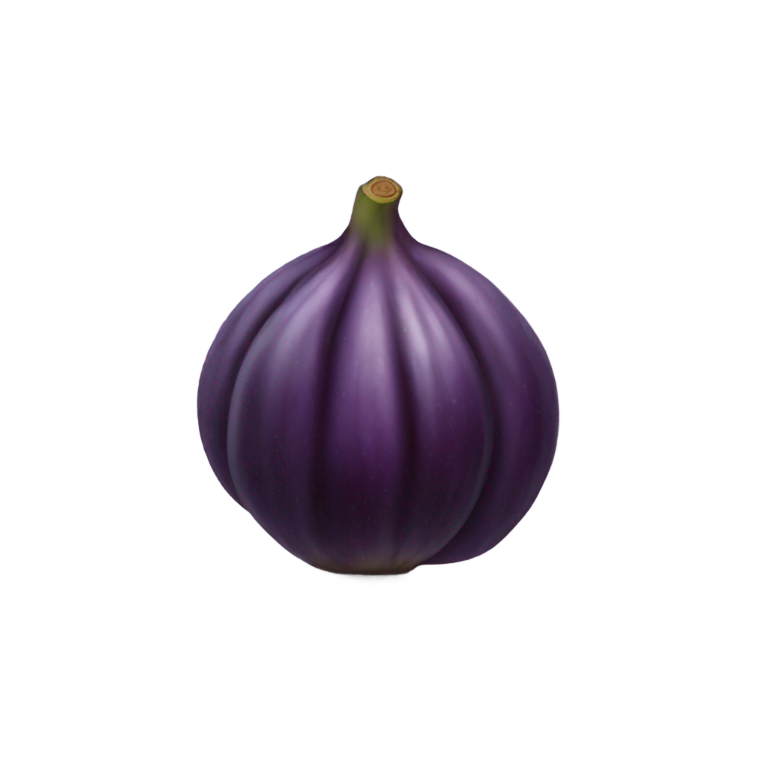 genmoji：紫色的无花果