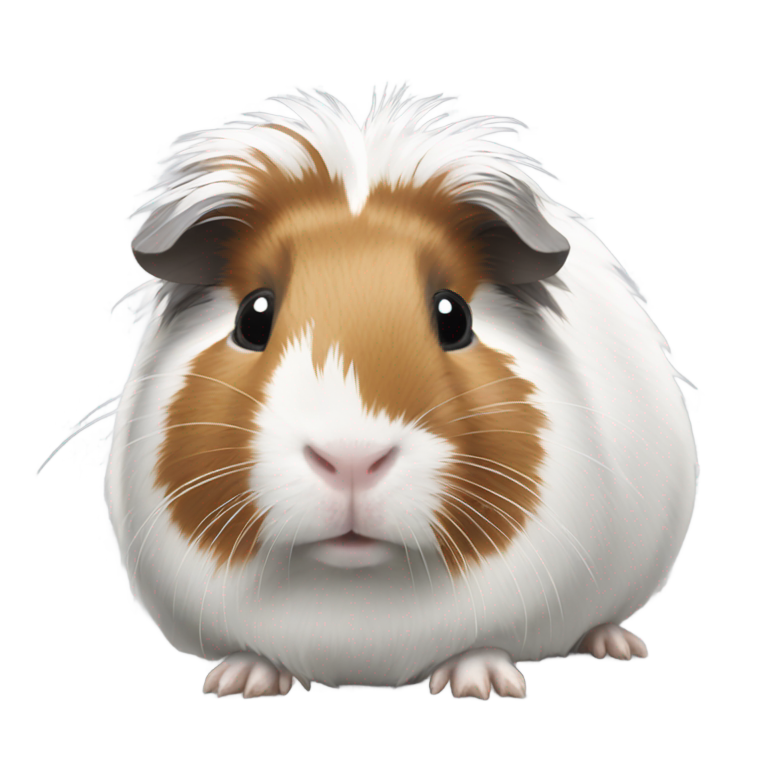 genmoji：灰白毛豚鼠