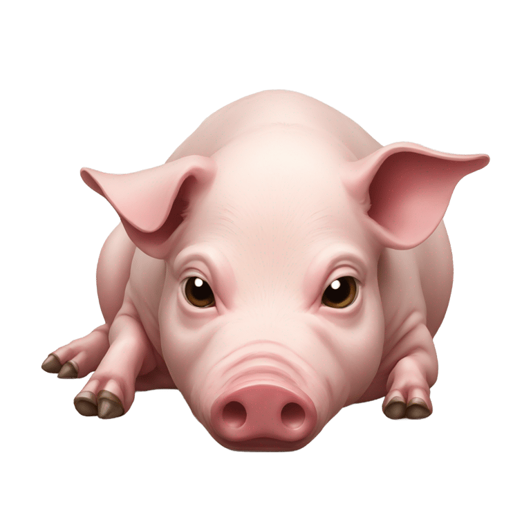 genmoji：dead pig