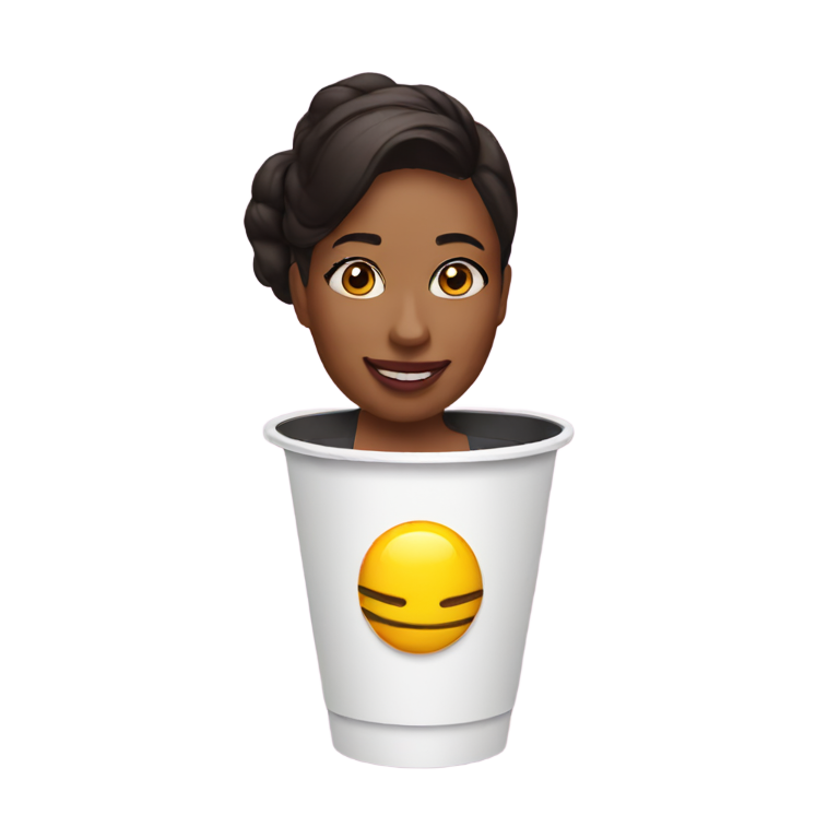 genmoji：杯子乒乓球女王