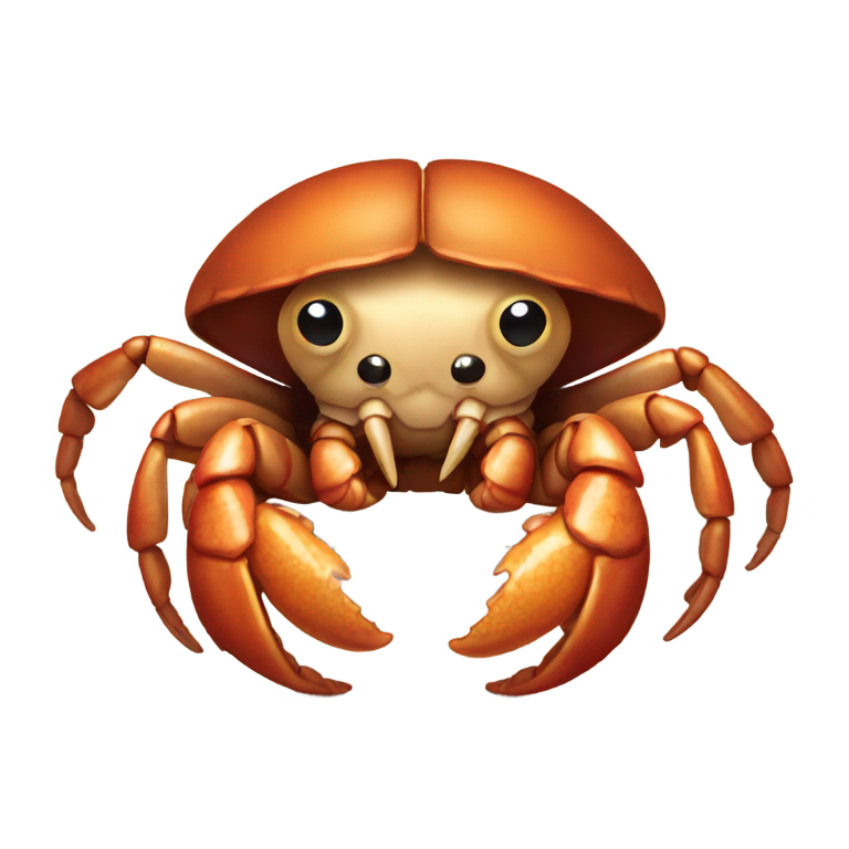genmoji : crabe ermite