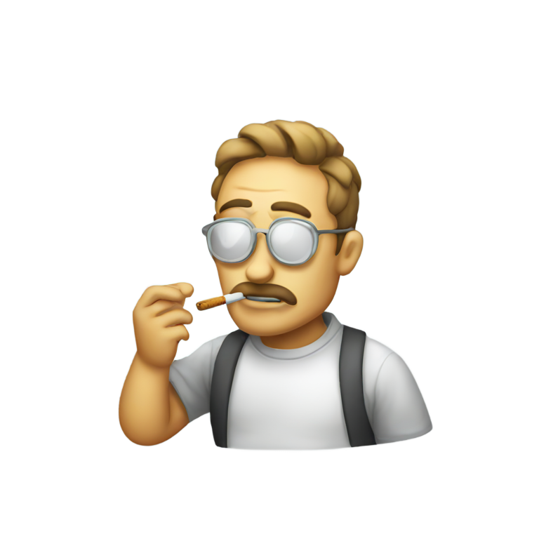 genmoji：吸食甲基苯丙胺的表情符号